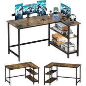 Wholesale - Walnut Wd Desk MDF Mtl Legs 43.5"x30"x29" (No UPC, FNSKU Only) C/P 1, UPC: